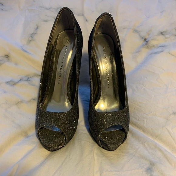 Chinese Laundry  Silver Heels - Picture 1 of 4
